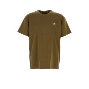 Tatras Men Army Green Cotton T-Shirt